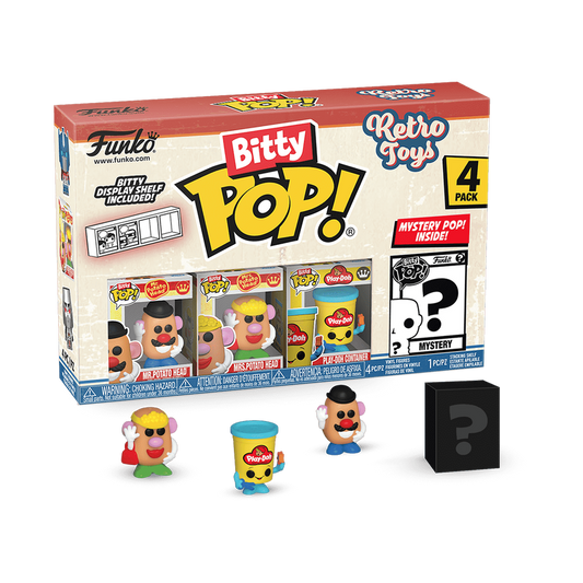 Bitty Pop! Retro Toys 4-Pack Series 1