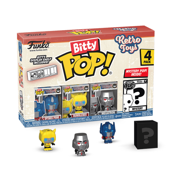 Funko Bitty Pop! Retro Toys 4-Pack Series 2 – Stranger Things