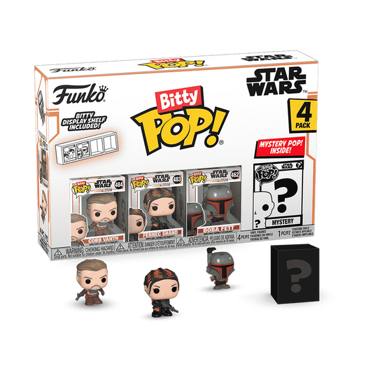Bitty Pop! Star Wars: The Mandalorian 4-Pack Series 3