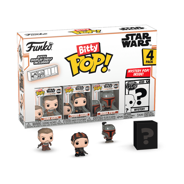 Funko Bitty Pop! Star Wars: The Mandalorian 4-Pack Series 3
