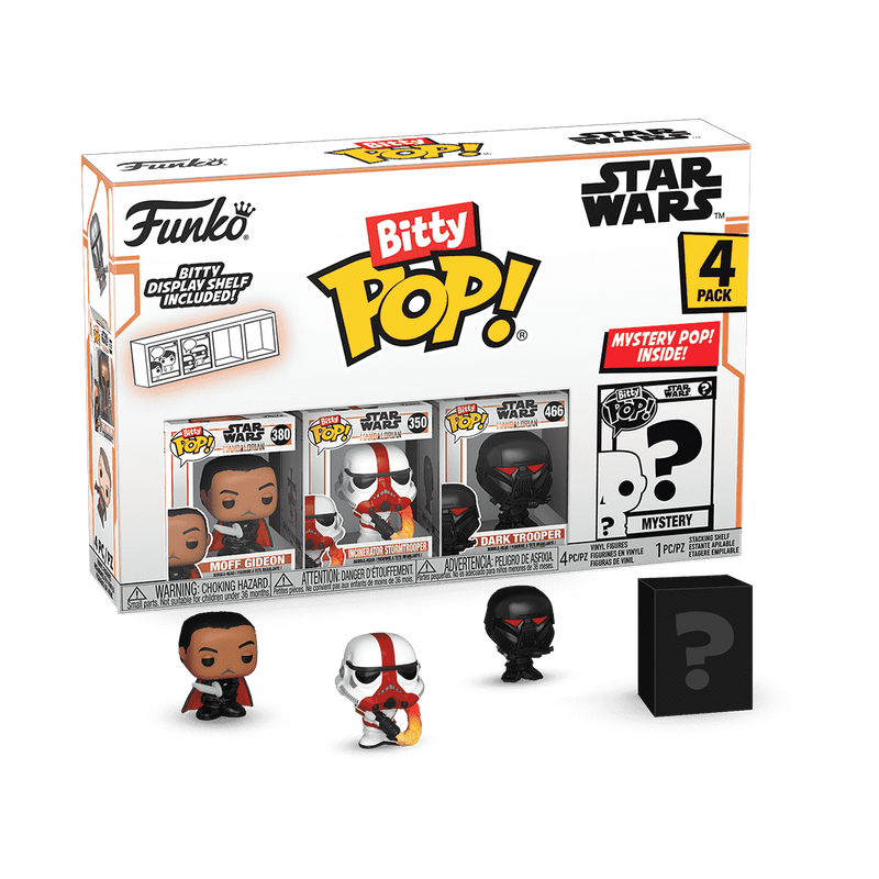 Bitty Pop! Star Wars: The Mandalorian 4-Pack Series 4