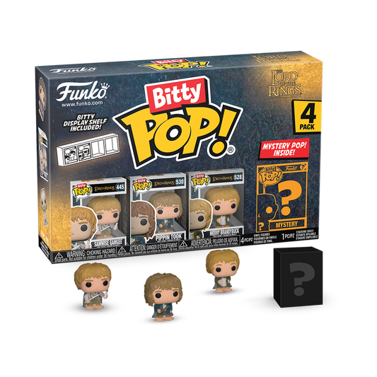 Bitty Pop! Lord of the Rings 4-Pack Series 3