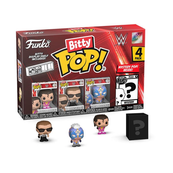 Funko Bitty Pop! WWE 4-Pack Series 3
