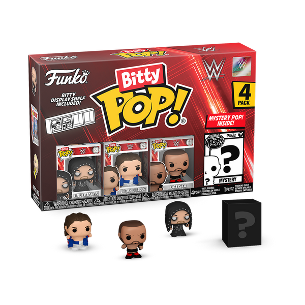Funko Bitty Pop! WWE 4-Pack Series 4