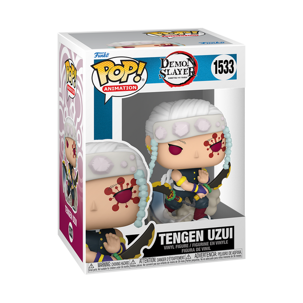 Funko Tengen Uzui avec Nichirin Cleavers