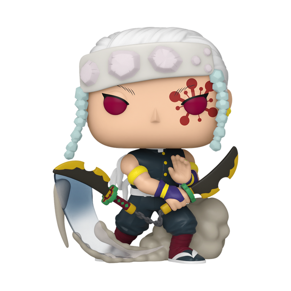 Funko Tengen Uzui avec Nichirin Cleavers