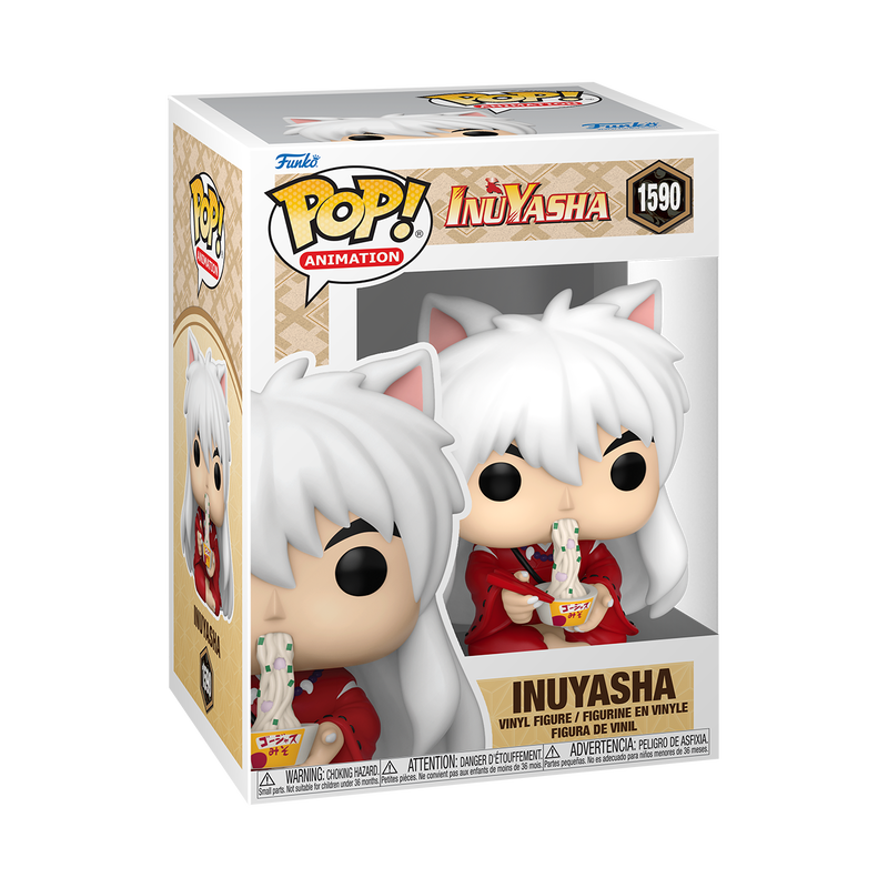 Pop! Inuyasha eating noodles