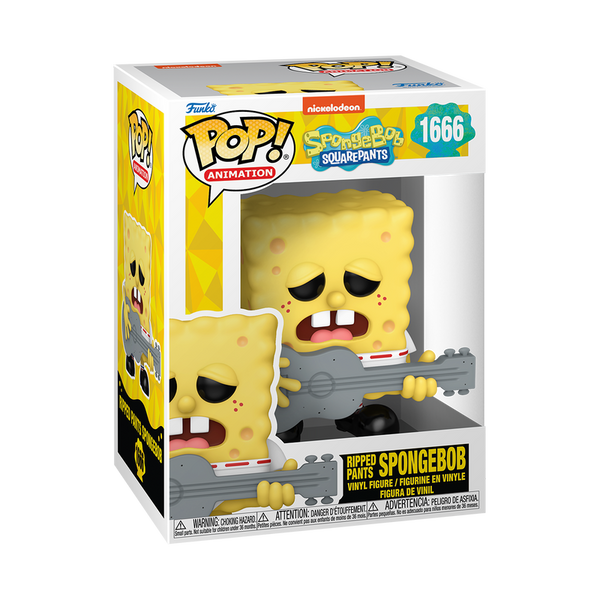 Funko Pop! Bob l´éponge avec Pantalon déchiré – Bob l'éponge