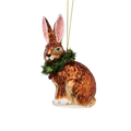 Christmas Bunny Hanging Decoration