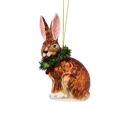 Christmas Bunny Hanging Decoration