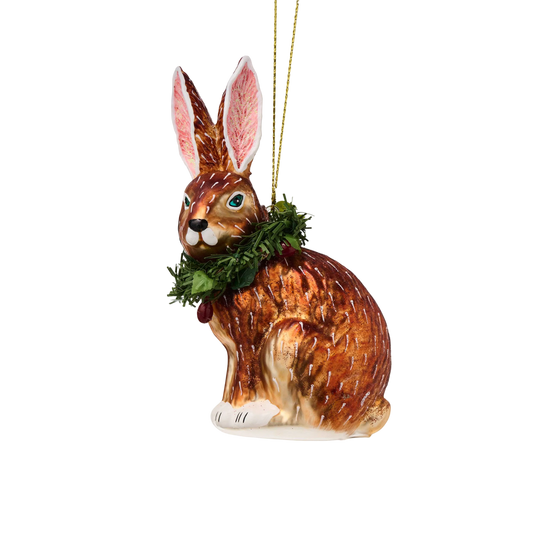 Christmas Bunny Hanging Decoration