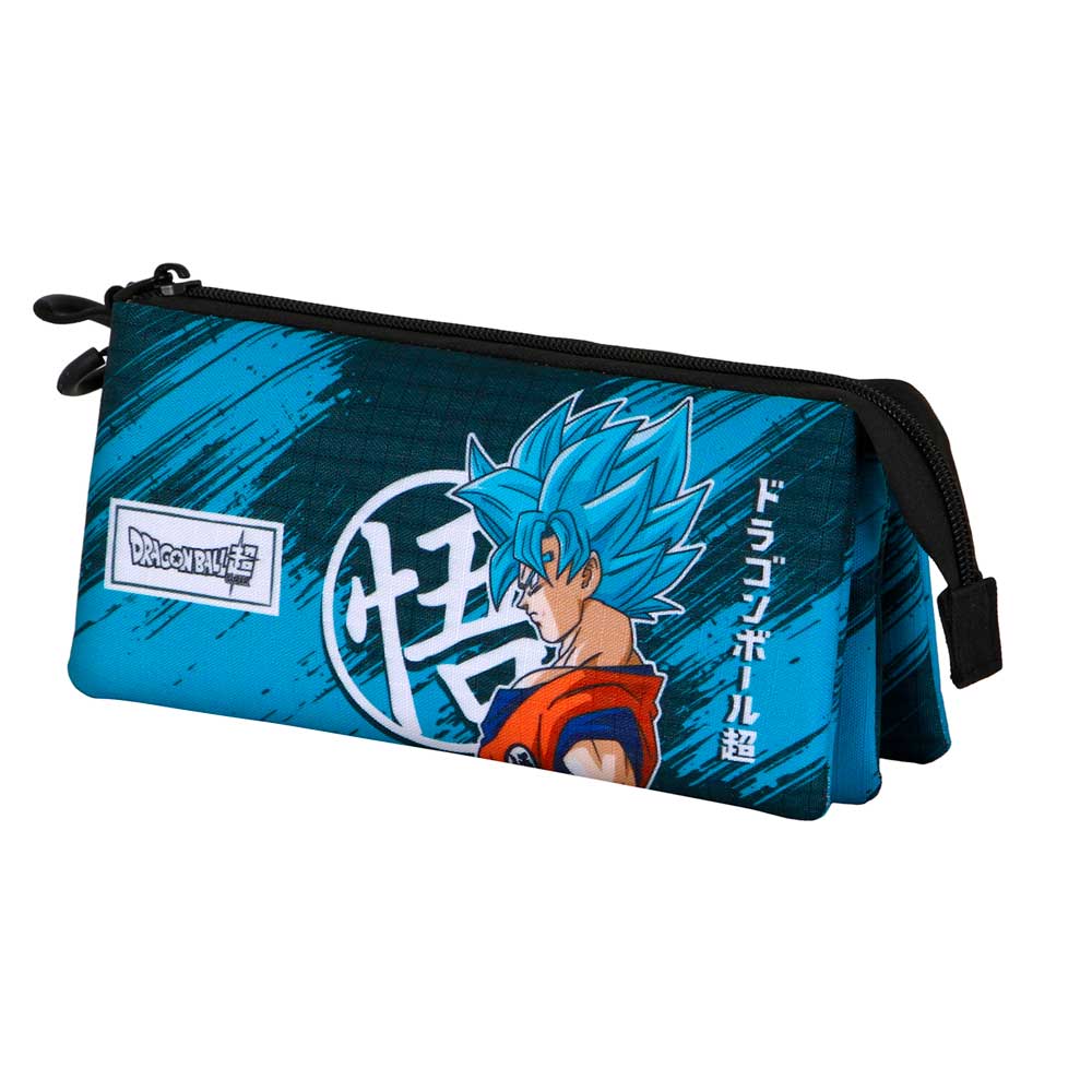 Trousse Triple Dragon Ball « Saiyajin Blue »