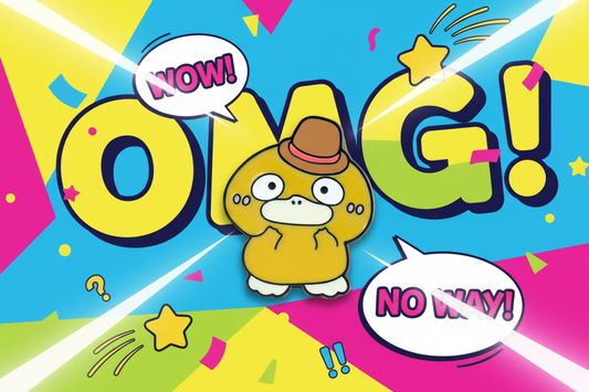 Yellow Duck "OMG" Pin