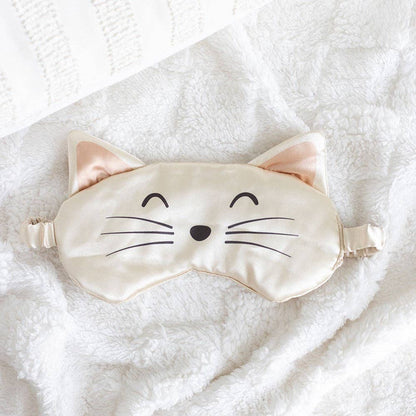 Satin Cat Night Mask