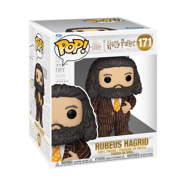 Funko Pop! Super Rubeus Hagrid avec tenue en peau d'animal – Harry Potter
