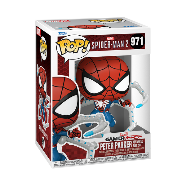 Funko Pop! Peter Parker (Advanced Suit 2.0) – Spider‑Man