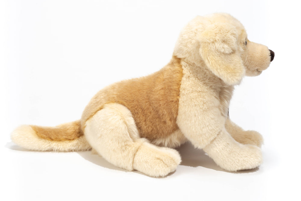 Sitting Golden Retriever Plush – 30 cm