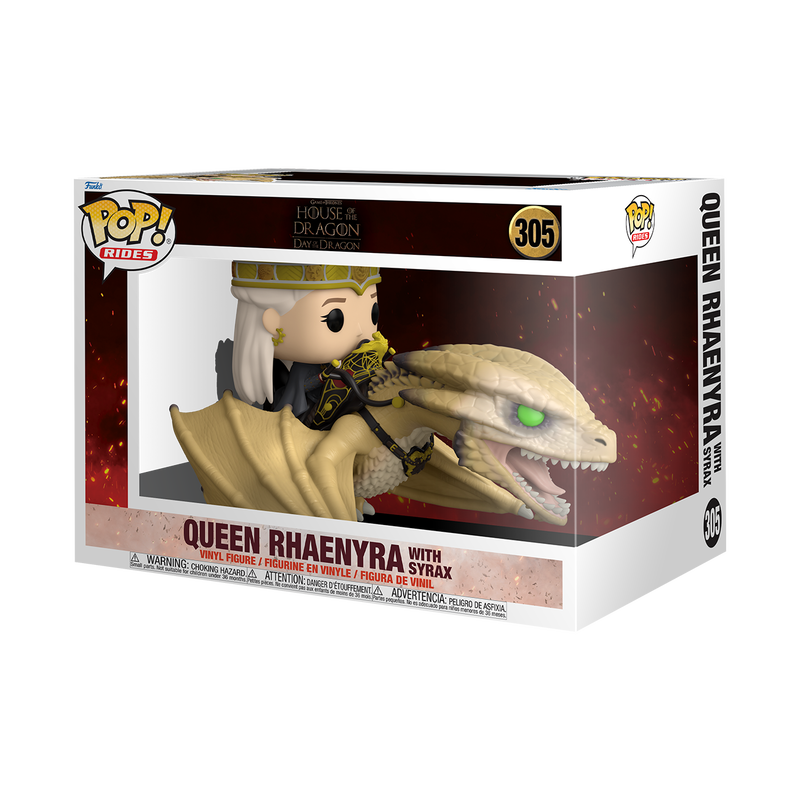 Pop! cavalca la regina deluxe Rhaenyra con Syrax 