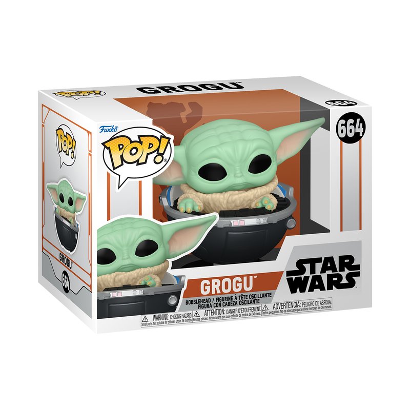 Pop! Grogu in Flying Stroller