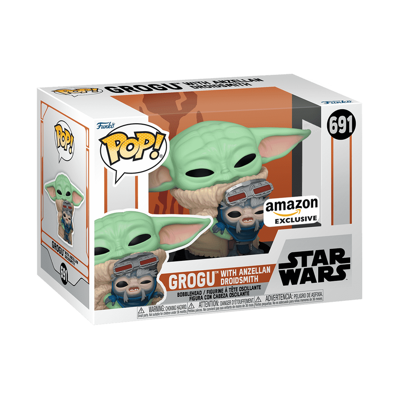 Pop! Grogu con Anzellan Droidsmith