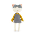 Peluche en Coton, Cotti Motti, Christy le Chat (30 cm) -0+