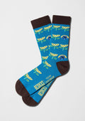 BeSesameStreet Cookie Monster Fleur - 100 % coton biologique
