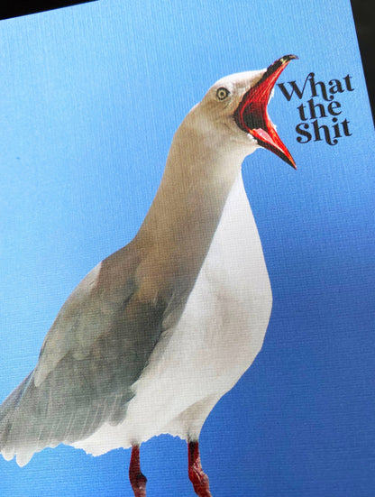 What the Shit Greeting Card