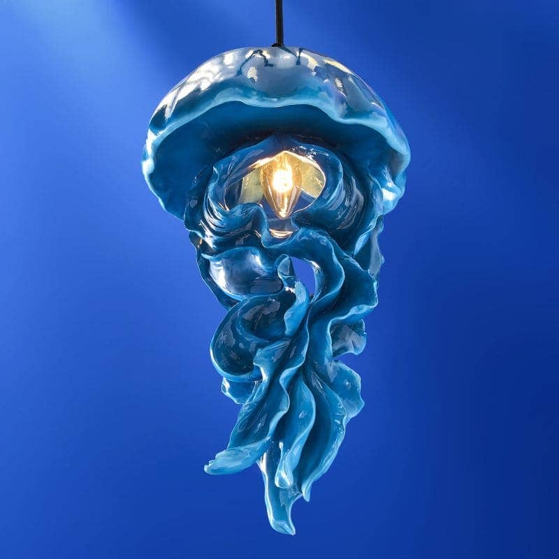 Ava Jellyfish Ceiling Light, Blue