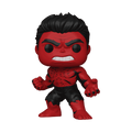 Pop! Super Red Hulk (Retro Comic Deco)