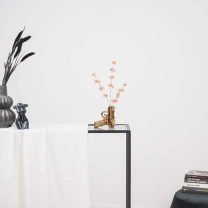 Gun Gold Flower Vase