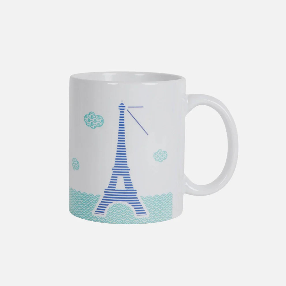 Mug The Seine in Paris Turquoise 