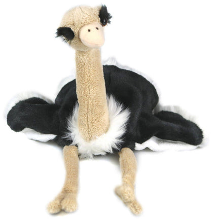 Ostrich hand puppet