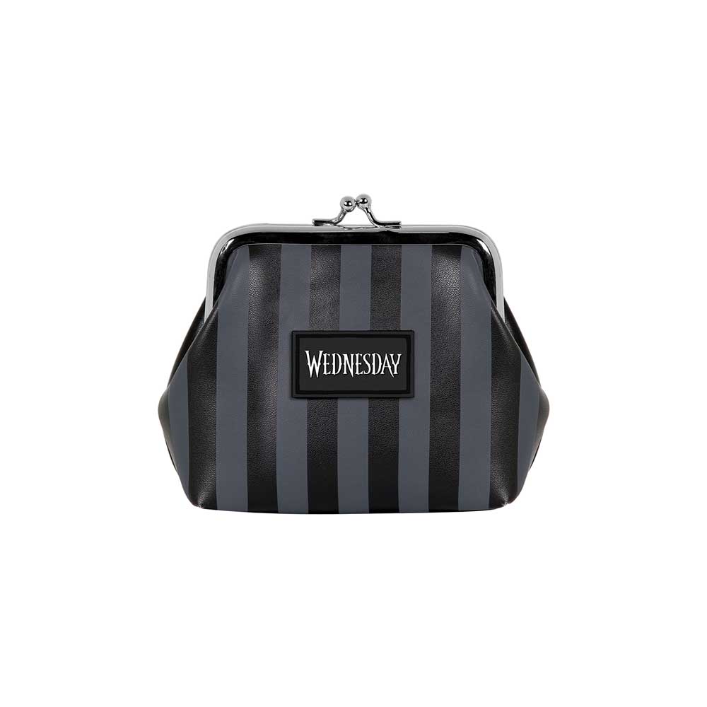 Mercredi Original-Porte-monnaie Retro Maxi, Noir