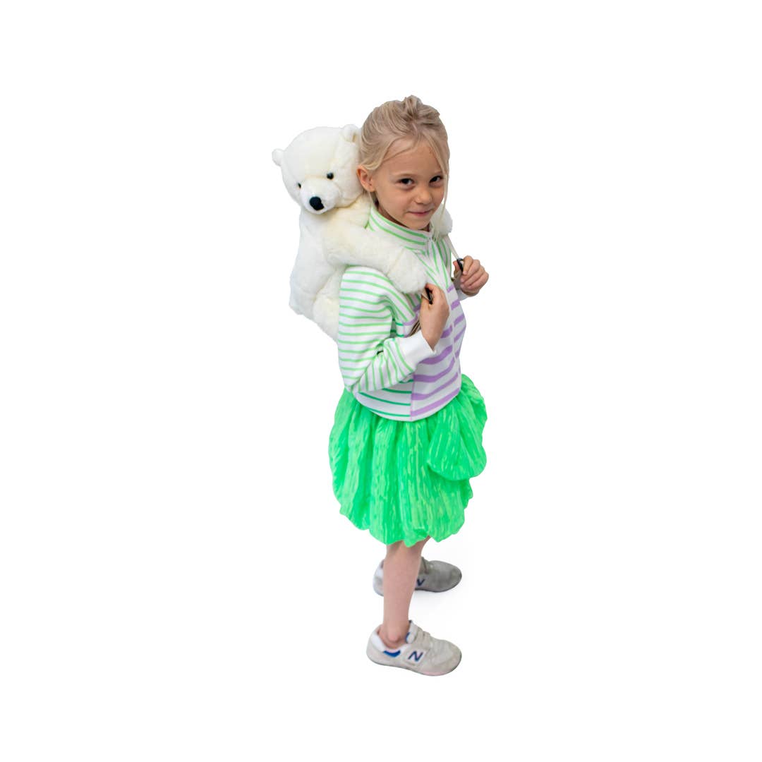 Children's Plush Polar Bear Backpack