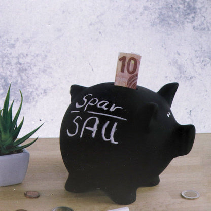 Piggy Bank with Chalk