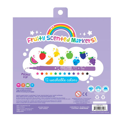 Set of 12 Scented Markers