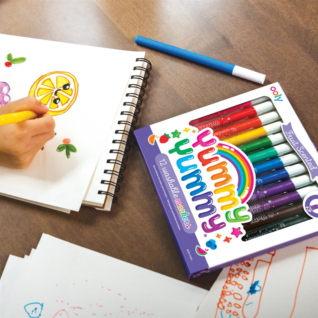 Set of 12 Scented Markers