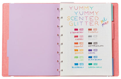 Set de 12 Stylos Gel Pailletés et Parfumés