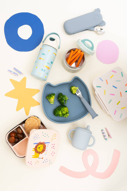 STAINLESS STEEL LUNCH BOX with compartments for CHILDREN Fruity