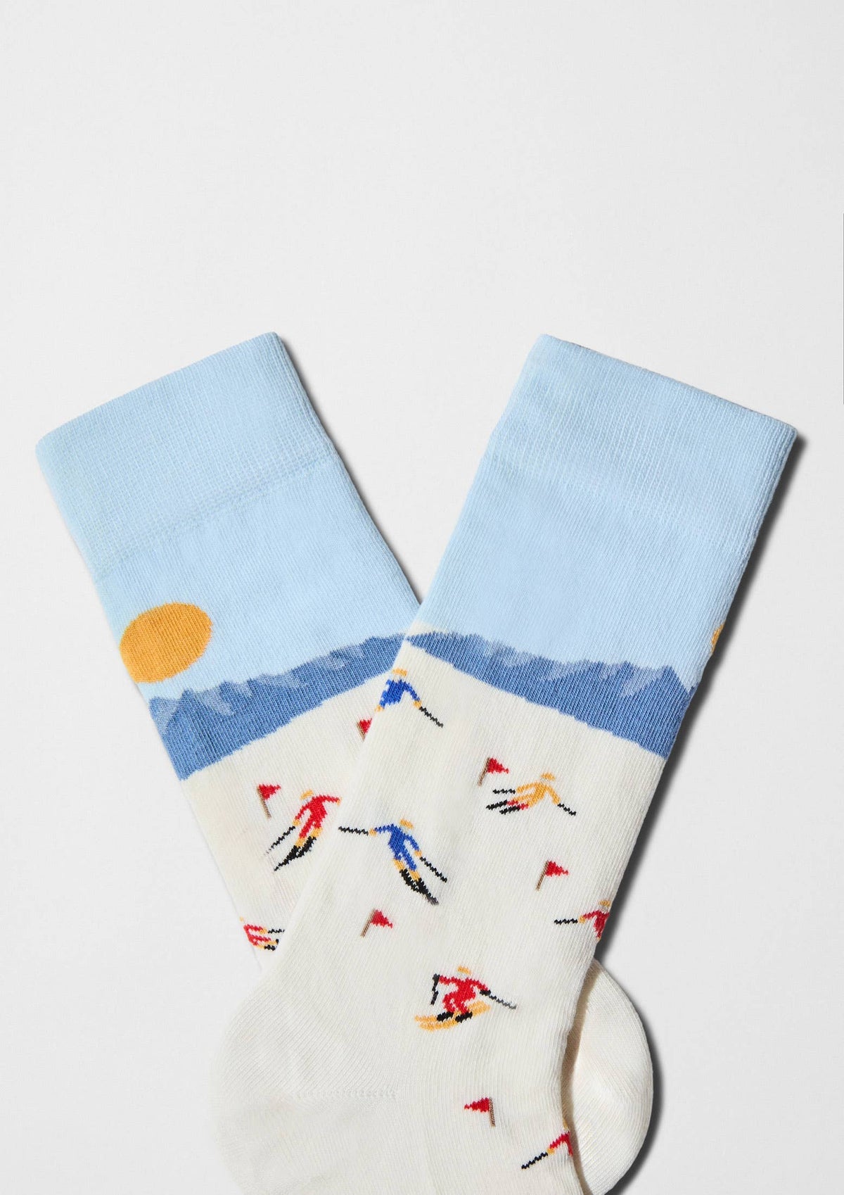 BeSki - Chaussettes 100 % coton biologique