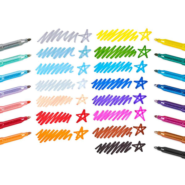 Set de 15 Marqueurs à Paillettes