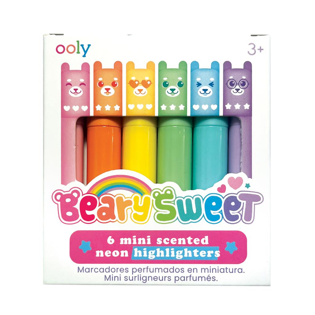 Set of 6 Mini Scented Highlighters