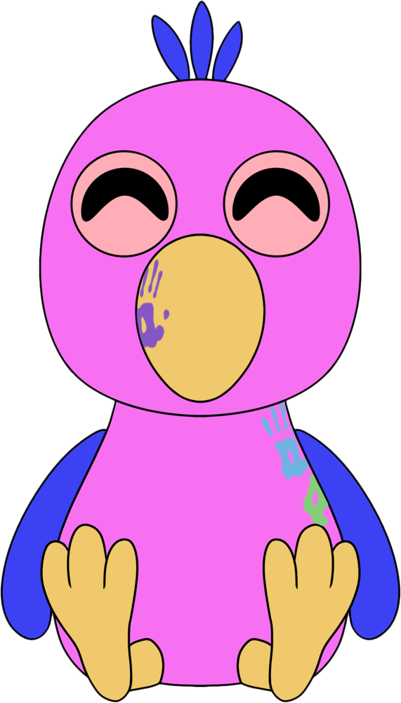 Plush Opila Bird