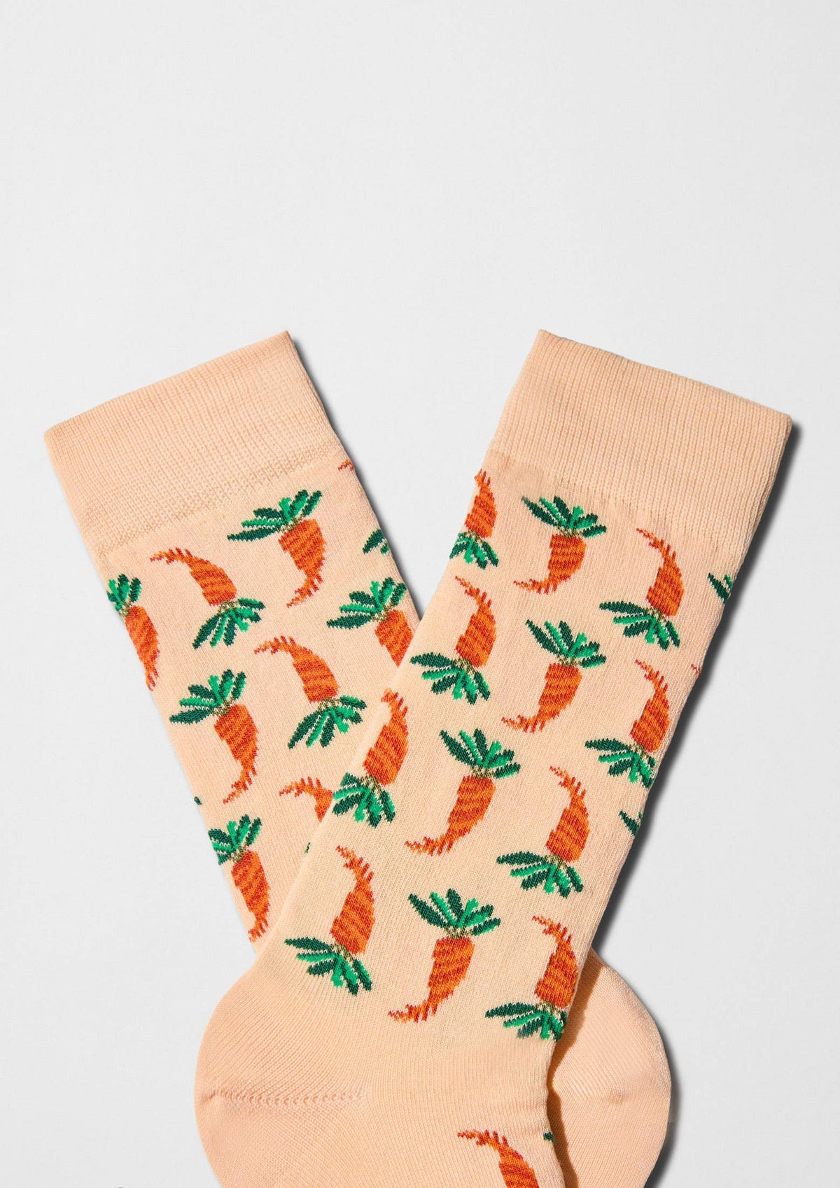 BeCarrot - Chaussettes 100 % coton biologique: Orange / 41/46