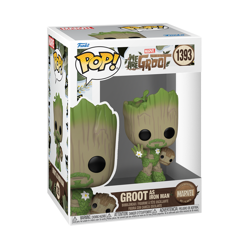 Pop! Groot en Iron Man