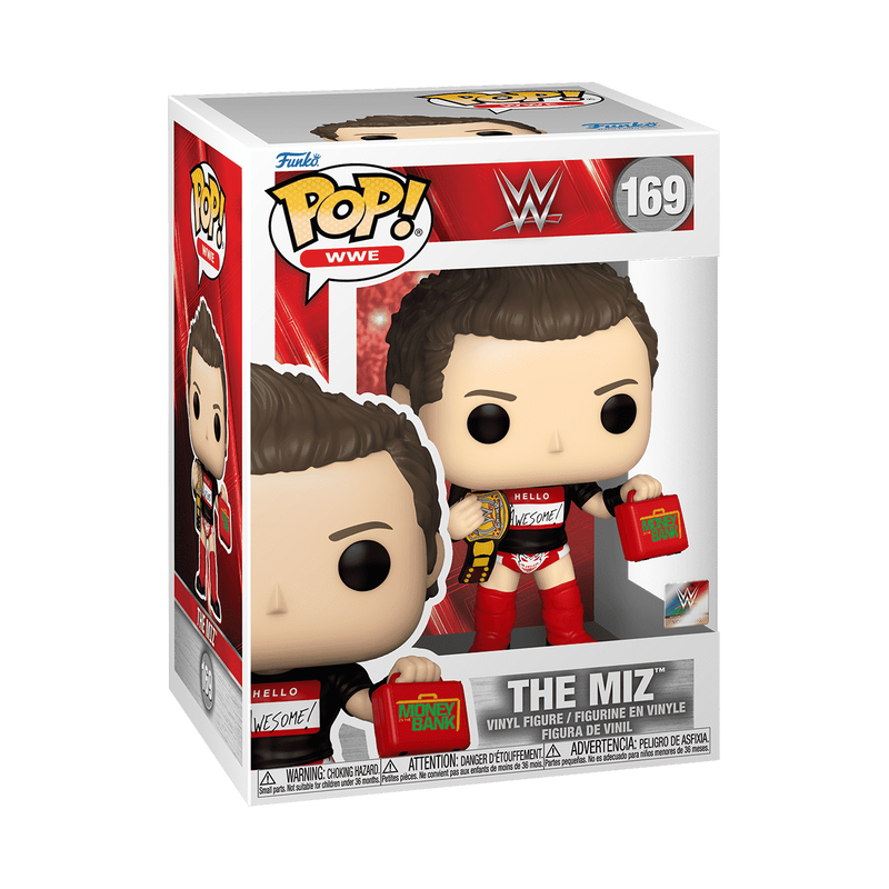 Pop! The Miz with Suitcase of Tickets 