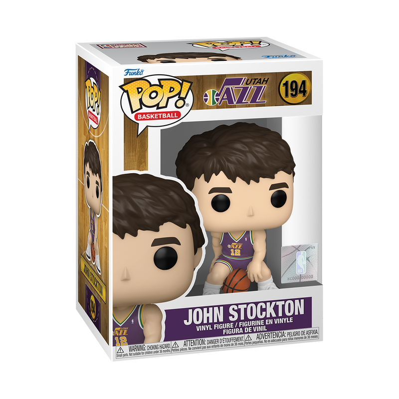 Pop! John Stockton in maglia viola 