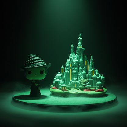 Pop! Town Elphaba with the Emerald City