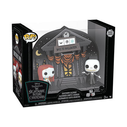 Pop! The Nightmare Before Christmas Dual-Sided Countdown Calendar 