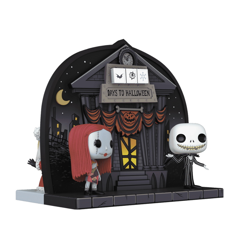 Calendario del conto alla rovescia fronte-retro Pop! The Nightmare Before Christmas